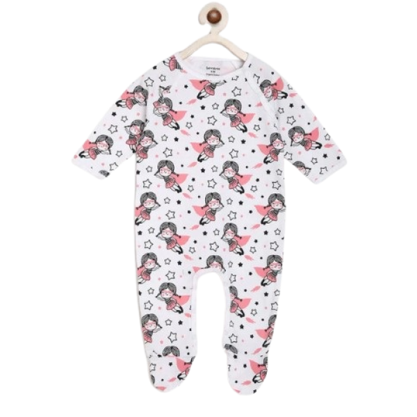 سرهمی نوزادی دخترانه طرح فرشته