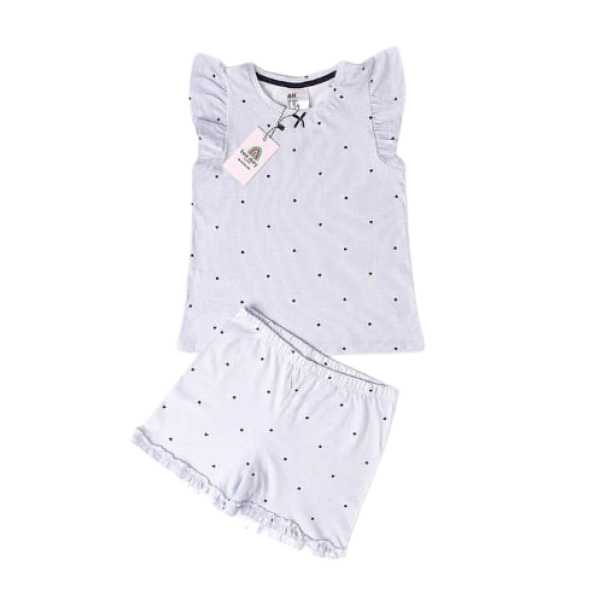 لباس راحتی نوزاد دخترانه طرح ساده